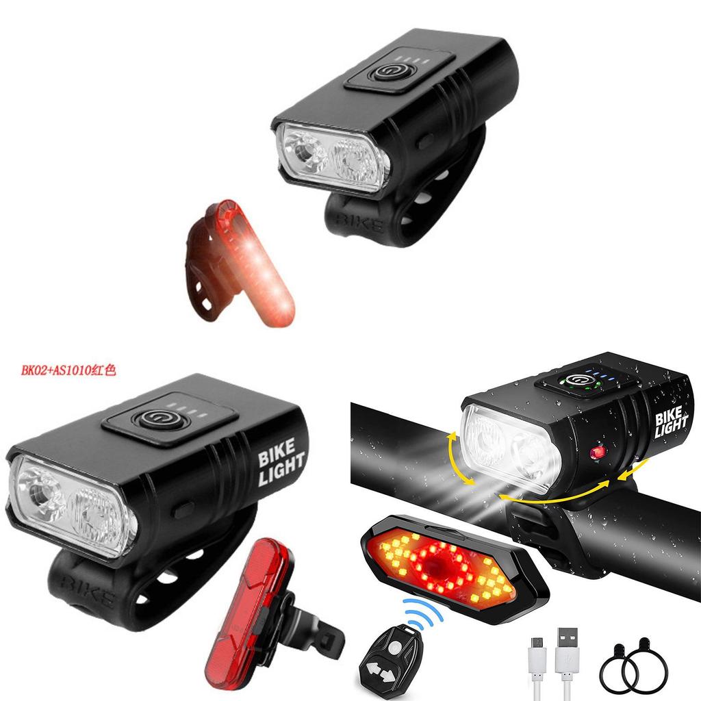 Bicycle Front Light Aluminum Alloy Bright Led For Night Riding And Commuting