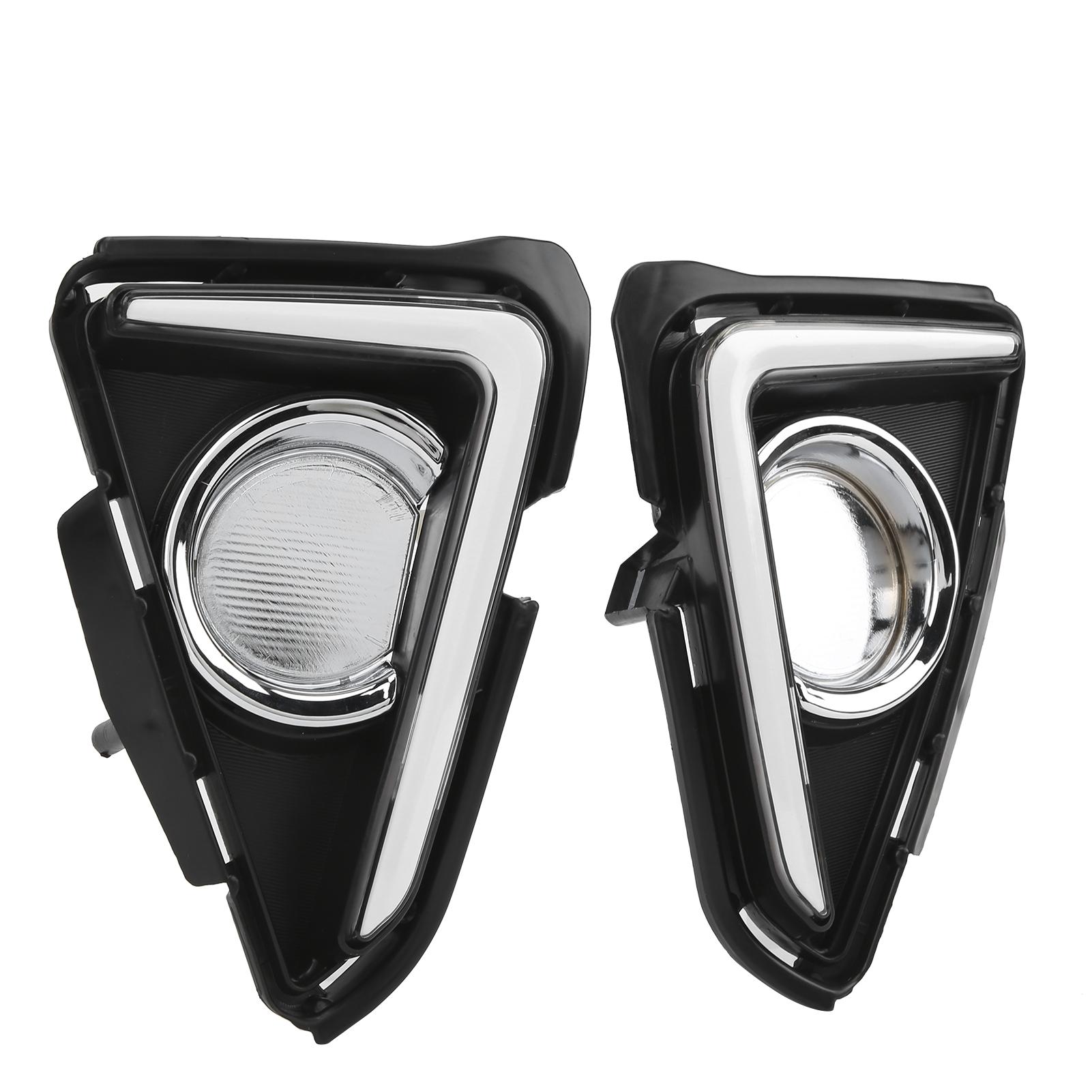 

2 шт. светодиодные дневные ходовые огни, противотуманные фары, указатели поворота в сборе, IP65, замена для RAV4 2016 2017 2018