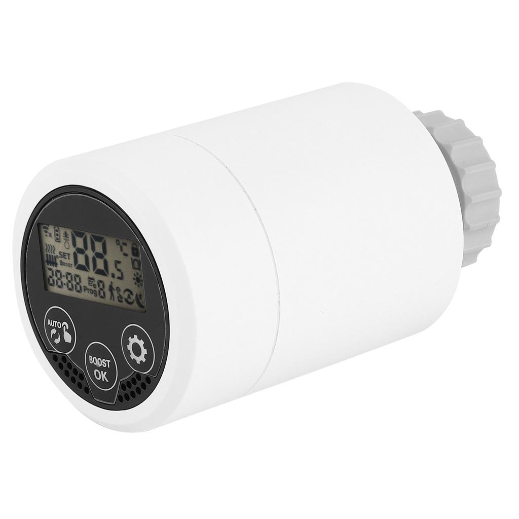 ZIGBEE Radiator Valve LCD Screen Smart Mobile APP Control Temperature Adjustment HY366