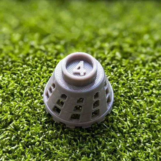 8 Pcs Golf Simulator Tees Plastic Golf Tees for Outdoor Indoor Simulator Practice Training Golf Mat Tees for Winter Turf And Driving Range