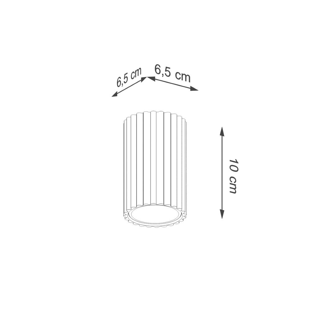 Downlight Karbon 1 Gu10 Zielony Oliwkowy Alu Sollux Sl.1606