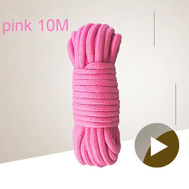 4 Colour Soft Cotton Rope Handcuffs For Adults Bdsm Bondage Sex Games To Binding Binder Cord Restraint,Toys In Sex Shop