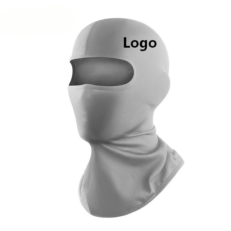 Ice Silk Sun Protection Face Mask Quick Dry Elastic Cooling Cycling Balaclava Neck Gaiter Outdoor Sports Headwear Manufacturer