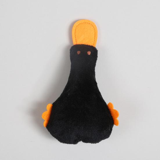 Yousheng Pet Duck Toy Cute Shape Contains Catnip Sound Paper Included Teeth Cleaning Clear Stomach Emotional Comfort PP Cotton Plush Duck Cat Teaser