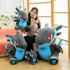 Pokémon Fire-breathing Dragon Plush Doll Pokémon Black Fire Dragon Doll Ragdoll