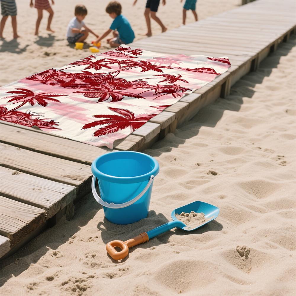 Tropical Dream Übergröße Mikrofaser Strandtuch Sandfest Schnelltrocknend, Saugfähig für Schwimmbad Reisen Camping
