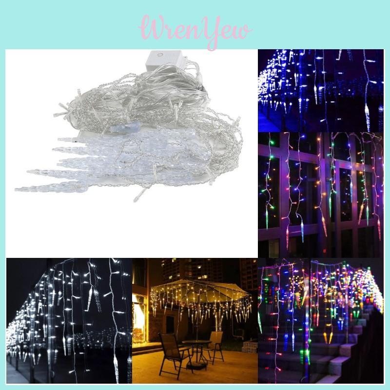 Elegant Led Snowflake String Lights For Charming Christmas Ambiance With 220v Power And Ip44 Waterproofing