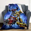 Transformers Flannel Blanket Throw Blanket Soft Warm Sofa Bed Camping Home Decor Unique Christmas Gift C9262062