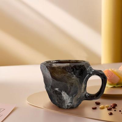 Imitation Mineral Crystal Coffee Mugs Colorful Fake Crystal Mug Multi-use Imitation Mineral Crystal Mug Gift for Family Friends