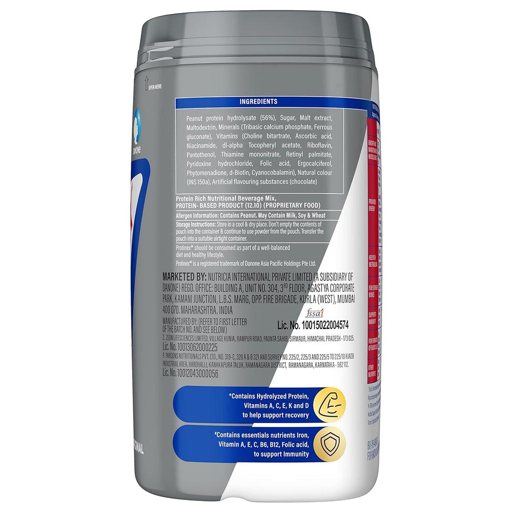 Protinex Original Odżywcza Mieszanka Białkowa Dla Dorosłych Słoik 400 g Wysokobiałkowa Witaminy Siła Odporność