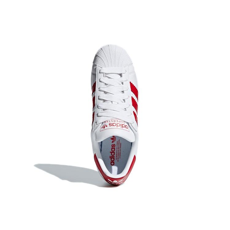 adidas Superstar 'Enlarged Stripes Scarlet' Men's BD7370