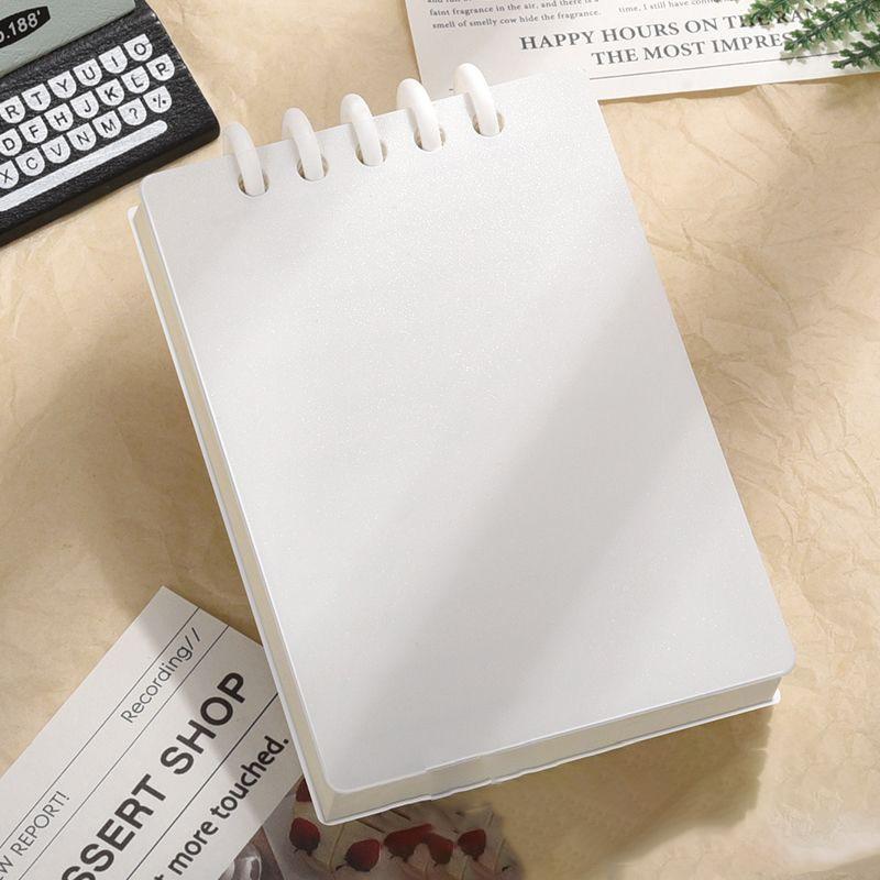 

Карманный блокнот A7 Тактические всепогодные карманные блокноты с разлинованными страницами, блокнот на спирали, мини-блокнот для заметок 1PCS белый