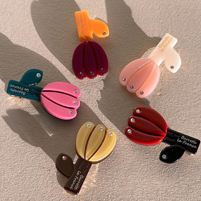 Mini tulip hair pin (5color)