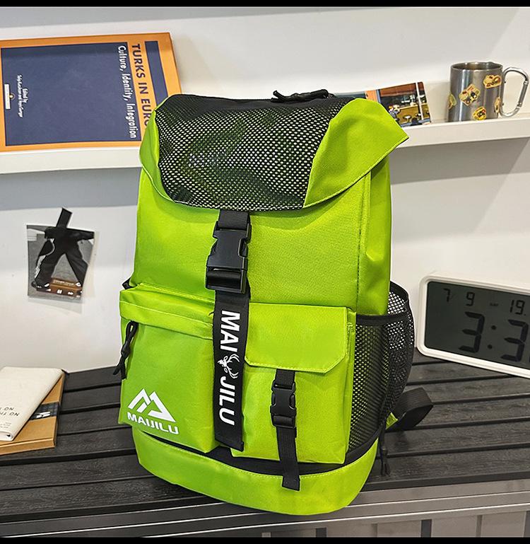 

Модний рюкзак великої місткості 2025 року для старшокласників - Дизайн, натхненний Японією та Кореєю зелений