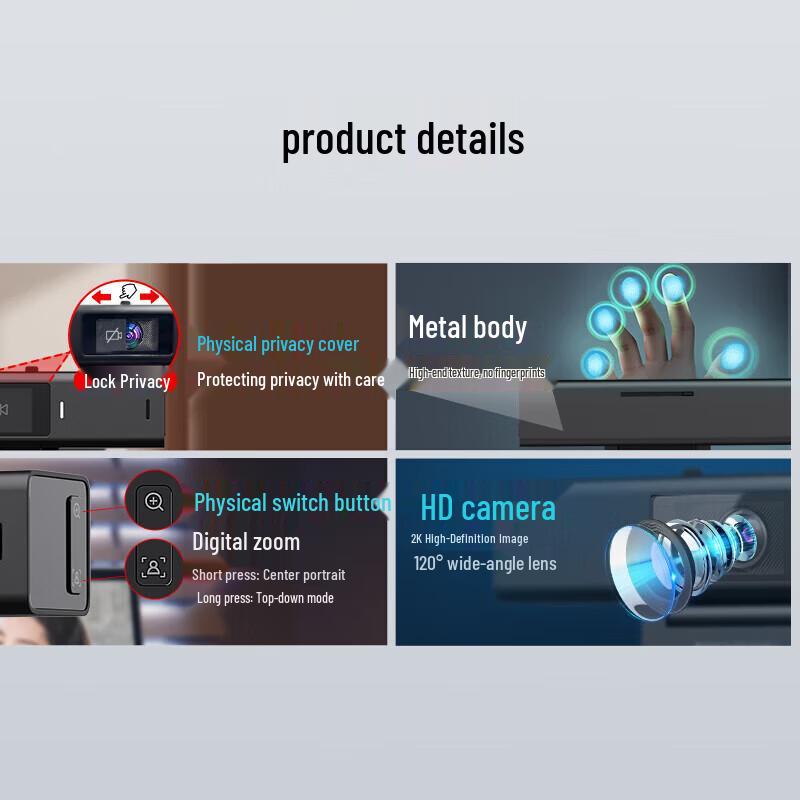 HIKVISION DS-UVC-U62 Pro 1080P HD USB Conference Camera CN plug (adapter included)