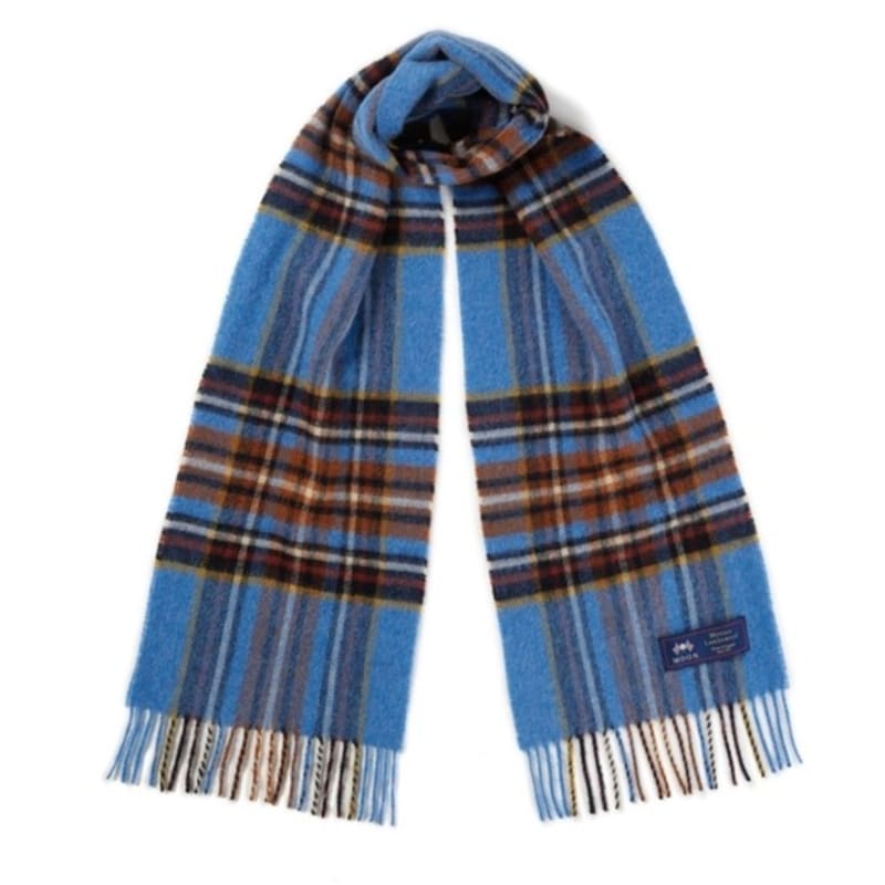 

ABRAHAM MOON Шарф из мериносовой шерсти 25 см - Oatley Sky FREE