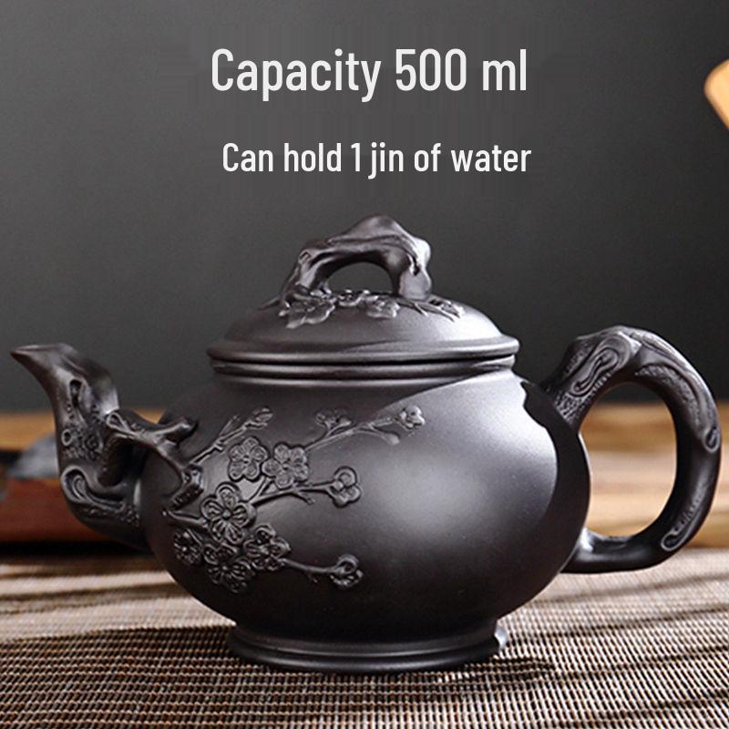 Large Capacity Purple Clay Teapot and Gongfu Tea Set
