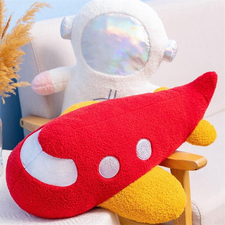 New Cute Space Astronaut Plush Toy Rocket Doll Doll Children's Gift Doll