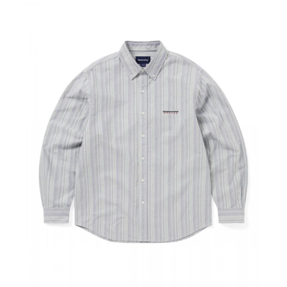 Thisisneverthat Dsn Oxford Shirt Navy S