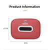 AABAO1 Microfiber Car Tissue Bag Hanging Vehicle Napkin Box For Volvo XC60 XC90 XC40 V60 V40 XC70 V50 S60 V70 S90 AWD S80 V90 EX30 ES90