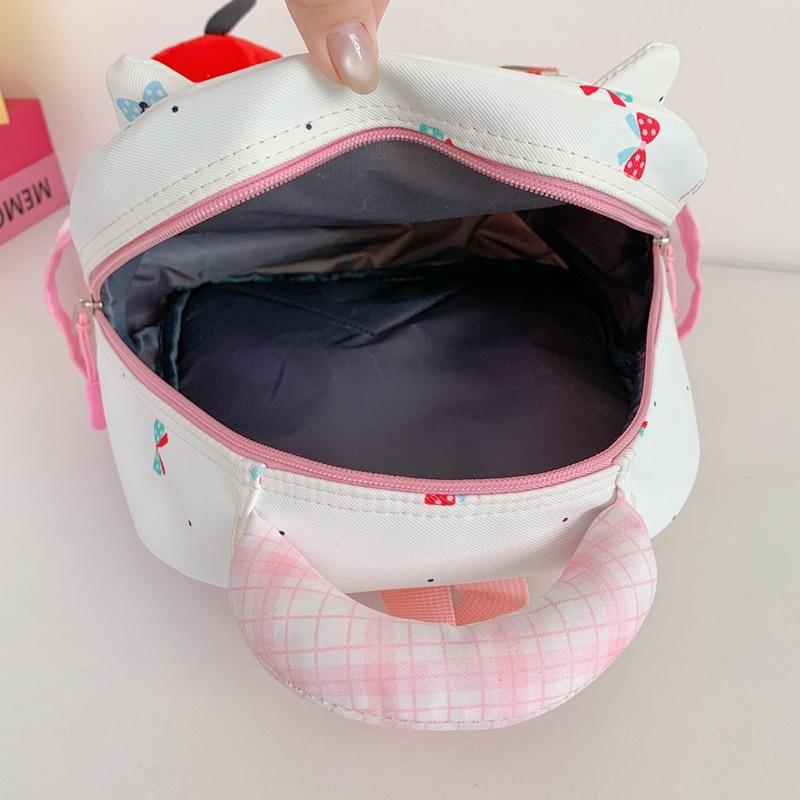 Schoolbag Cute Cartoon Cat Vitality Primary School Bag 1-1 Years Old Male and Female Treasure Summer Vacation Travel High Value Leisure Backpack