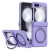 Applicable to Samsung Z flip1/1/1/1 mobile phone case all-inclusive hinge 111 magnetic bracket wireless charging protective case