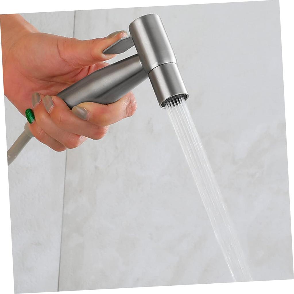 AngoilySink Side Sprayer, Stainless Steel Sink Spray Braces Kit, Sink Hose Faucet Hose Sprayer Replacement Handheld Sprayer Kit Kitchen Faucet