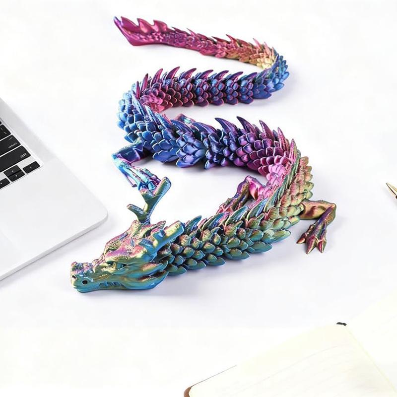 3D Printed 30Cm Dragon Egg With Articulated Dragon Model Home Decor Items Room Decoration Sculptures Figurines Desktop Ornament