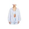 As W Nsw Wvn Hooded Zip Comfortable Jacket Women Jacket Blue IF0609-085