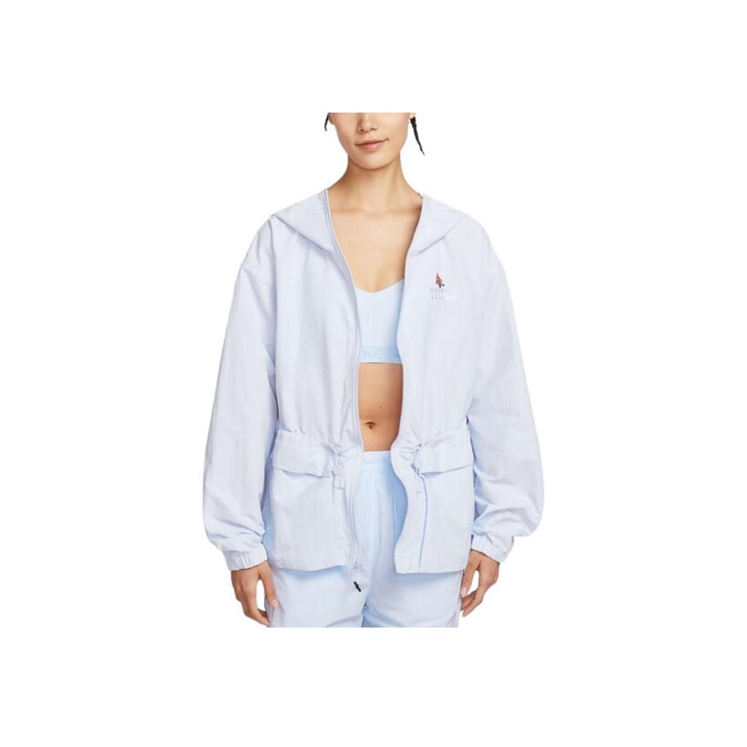

New Nike AS W NSW WVN Jacket Women s Blue IF0609-085 S