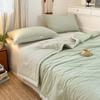 A-Class 100% Pure Cotton Summer Cooling Quilt - Thin, Machine Washable, Xinjiang Cotton Air Conditioning Blanket