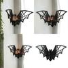 Unique Wood Carves Spiderweb Shelving Unit Wood Wall Floating Shelf for Halloween Festival Decoration Storage Rack