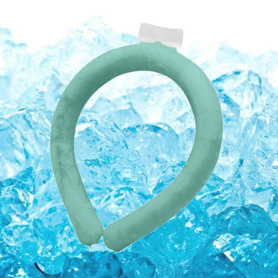Anello Di Raffreddamento Per Il Collo, Fascia Per Tubi Di Ghiaccio, Design Di Ispirazione Giapponese, Anello Di Raffreddamento Neutro Per Sollievo Dal Calore Per Sport All'aria
