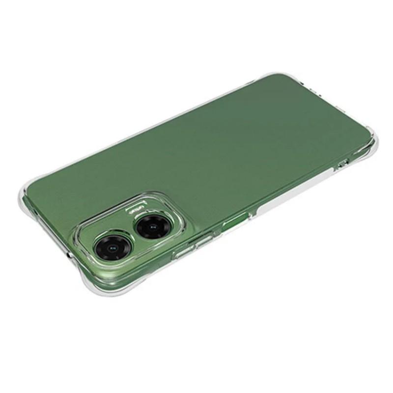 For Motorola Moto G35 5G Clear TPU Case WANLONFENG TM Series 2.0mm Phone Back Cover