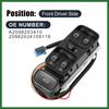 Motoforti A2098203410 20982034109116 Car Master Power Window Switch Front Driver Side for Mercedes-Benz CLK320 CLK350 CLK430 CLK500 CLK55 CLK550