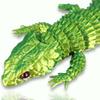 Modelo de Simulação de Lagarto 3D Brinquedo de Ação Decoração de Mesa Cor Vibrante Realista Tema Animal Lagarto Brinquedo Fidget Adereço de Fotografia