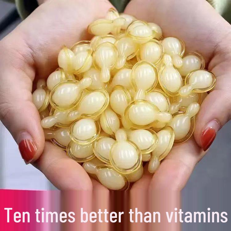 Capsule di Essenza alla Vitamina C per Mancini: Skincare Schiarente, Idratante, Rivitalizzante, Affinante dei Pori, Antirughe.