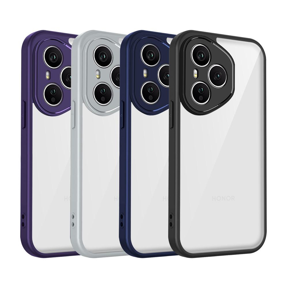 Armor Shockproof Phone Case For Honor 400 Pro 400Lite X6C X7C X8B X8C X9C Magic 7 Lite Luxury Matte Acrylic Clear Hard Cover