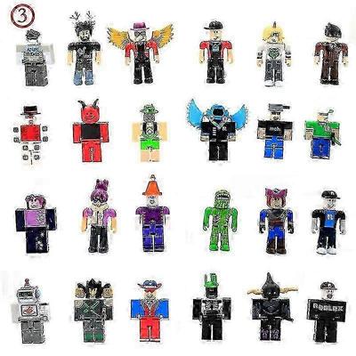 25-26 Blind Box Kollektion: 24-teiliges Roblox Actionfiguren-Set (Je 8cm)