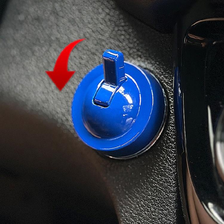 Push to Start Button Cover Sticker Auto Engine Ignition Switches Protector Cover Button Start Button Decals for Car