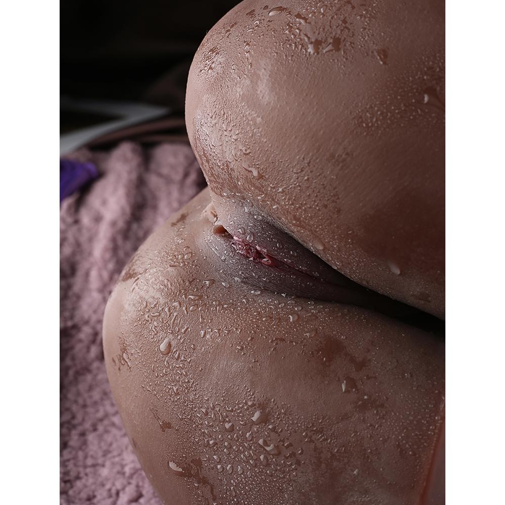 10.5KG Realistic Hip Masturbator for Men - 2 Hole Design (Deep Vagina & Tight Anal) with 3D Lifelike Pussy and Ass&Ultra-Realistic Sex Doll Hip