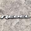 Adesivi per Auto in Metallo 3D di Alta Qualità Lettere Personalizzate REBEL Copri Graffi Accessori Decorativi per Auto