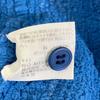 MeISSEYMIYAKE MI52FO849 Blue Collarless Shirt Tops Not Written blueUsed