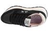 SUN68 Ally Solid, Womens black Sneakers