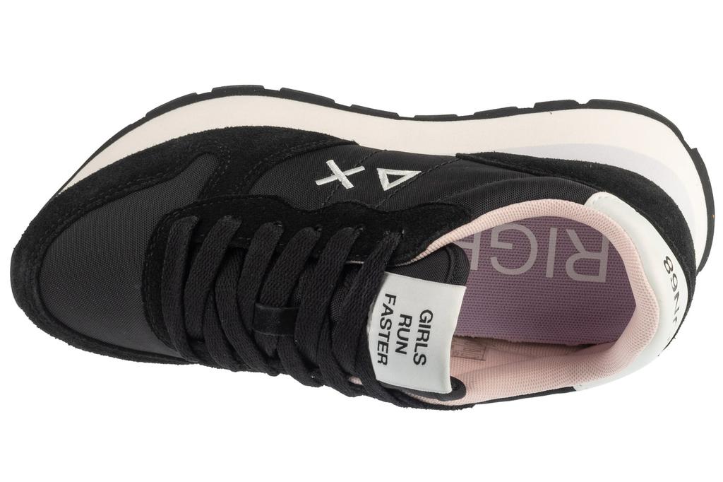 SUN68 Ally Solid, Womens black Sneakers