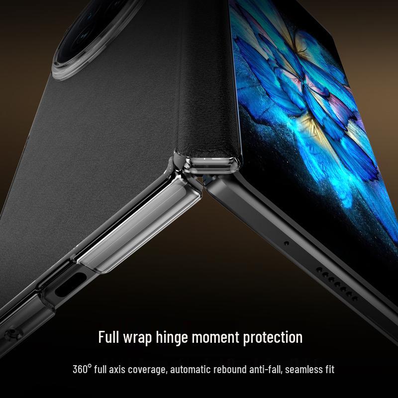 Shangsou Vivo X Fold Series Magnetic Hinge Leather Case