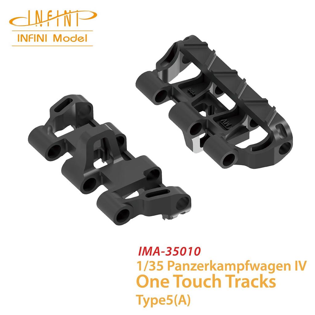 Infini Model 1/35 German Type 5A Tracks for Panzer IV (3D Printed Connectable Tracks) Plastic Model Parts IMA35010 (Tank)