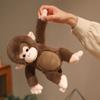 Berühmtes Baby Panchi Plüschtier Niedlicher Daumenaffe und Roter Orang-Utan Mama Weiche Puppe Stofftier Plüschtiere Schönes Geschenk
