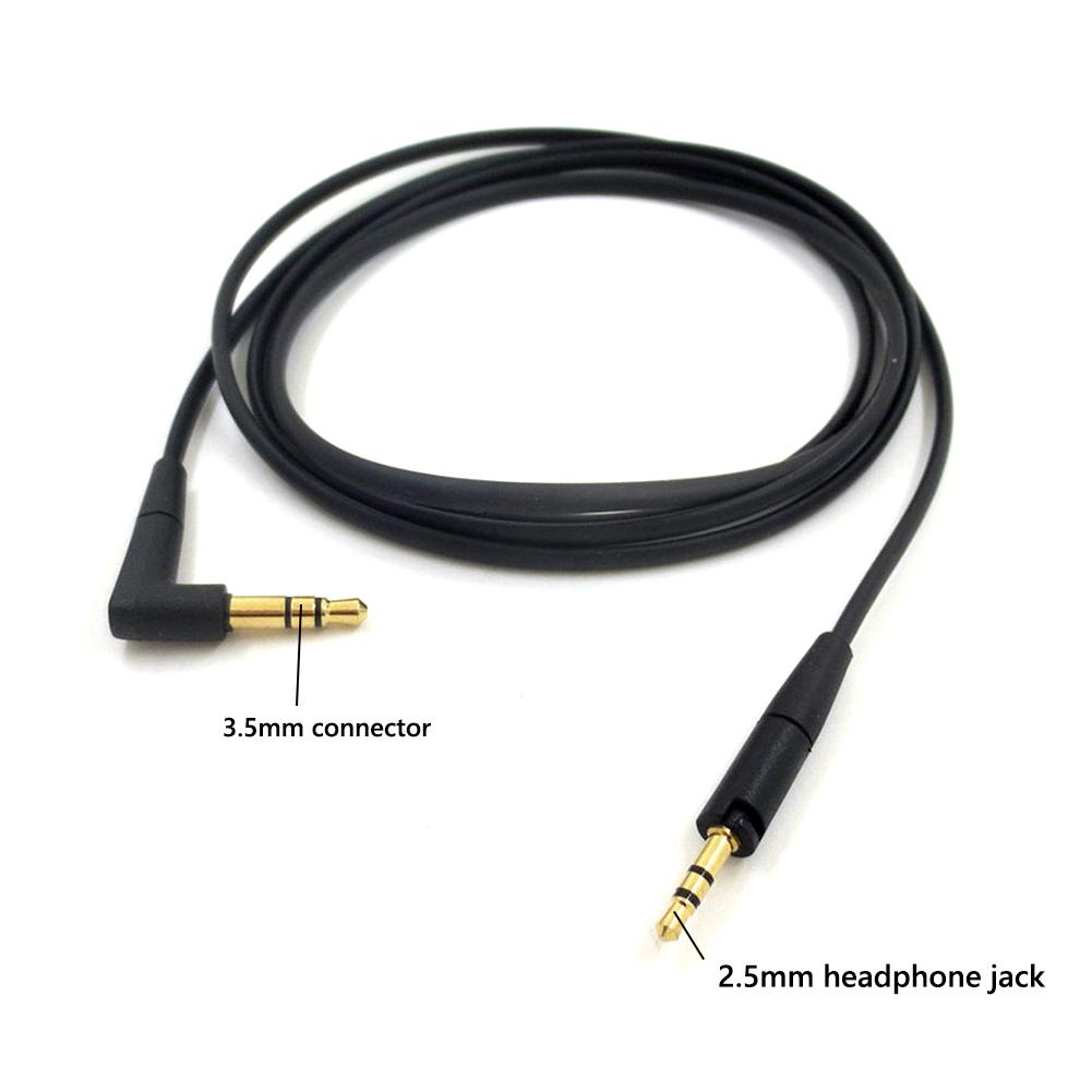 Replacement Repair Parts Audio Cable 3.5mm To 2.5mm Headphone Cable For Sennheiser Momentum 3/Hd 400 S Hd 450 Bt Hd 458 Headset