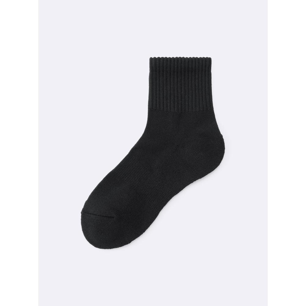 Gu Rib Pile Ankle Socks